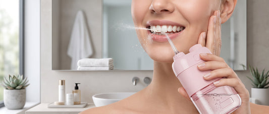 The Small Habit Change That Actually Sticks: Water Flossing on the Go