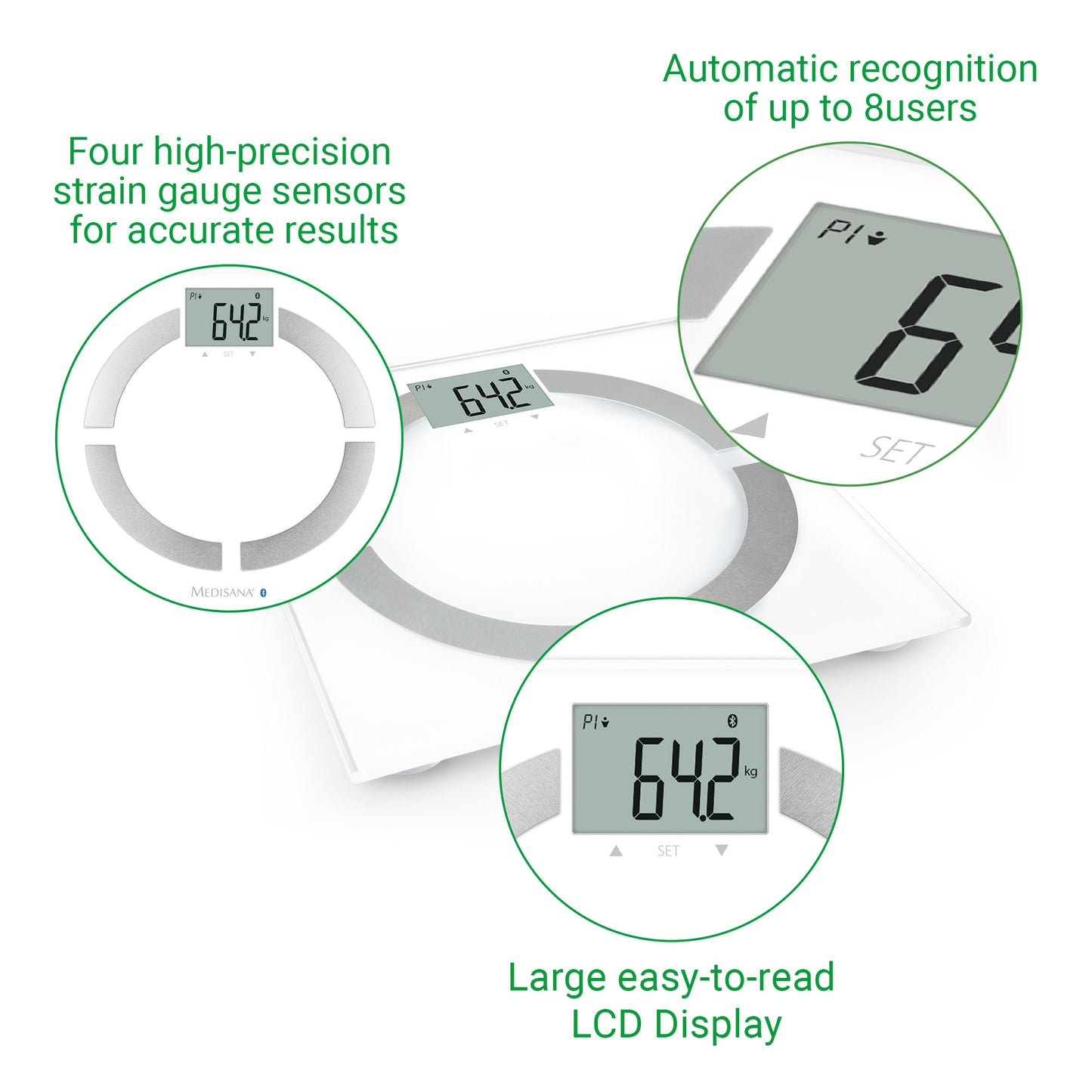 Medisana BS 444 Connect Body Analysis Scale