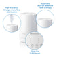 Medisana AH 661 Air Humidifier With Pre-Heating (3.5L Water Tank)
