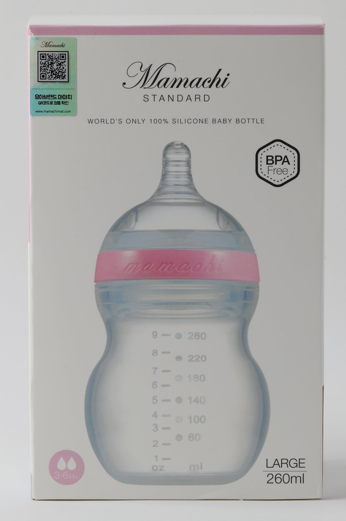 mamachi Standard Baby Bottle L (260ml)