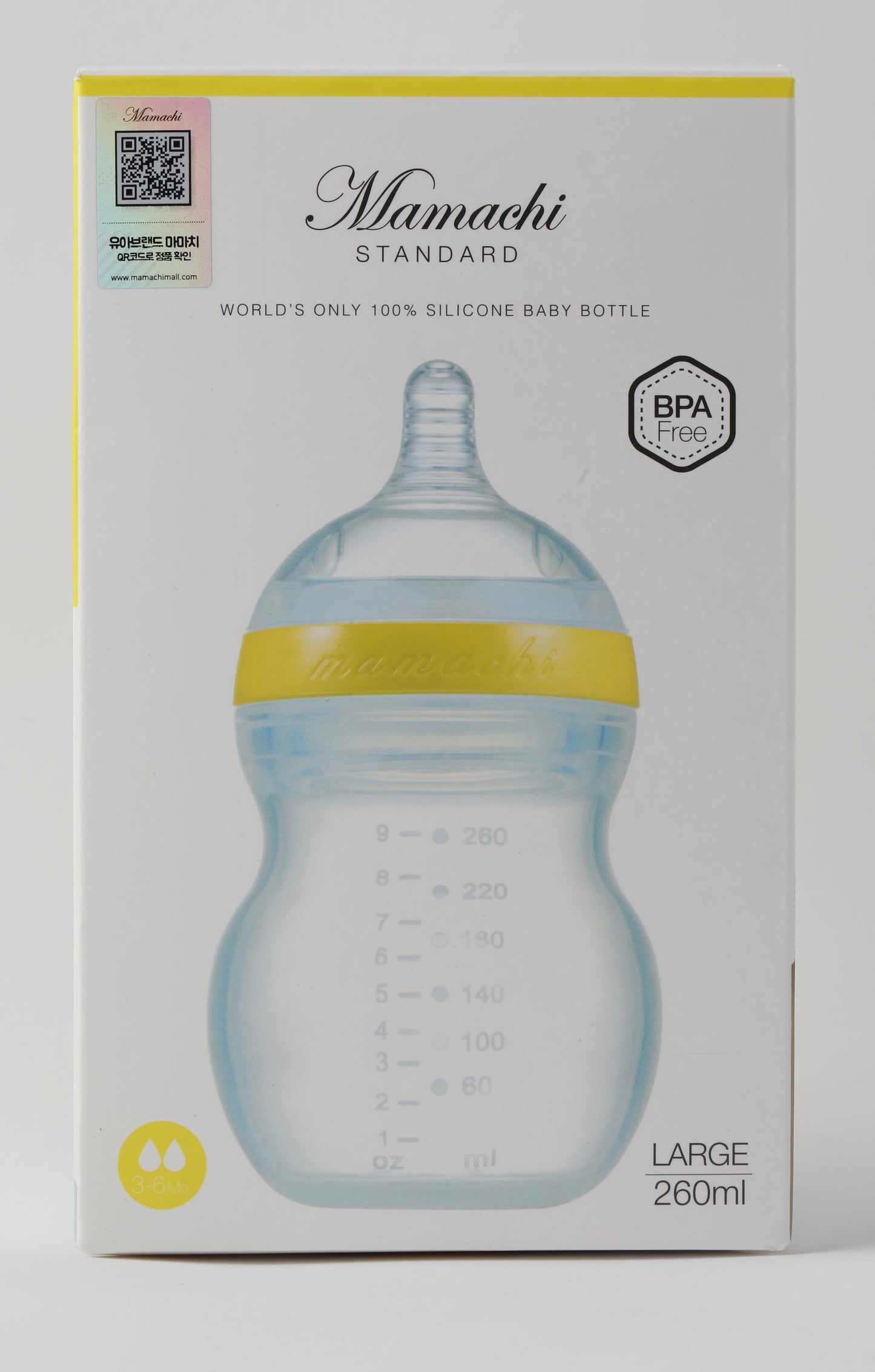 mamachi Standard Baby Bottle L (260ml)