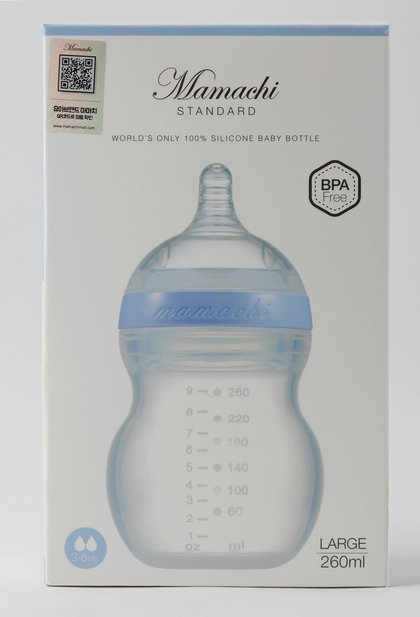 mamachi Standard Baby Bottle L (260ml)