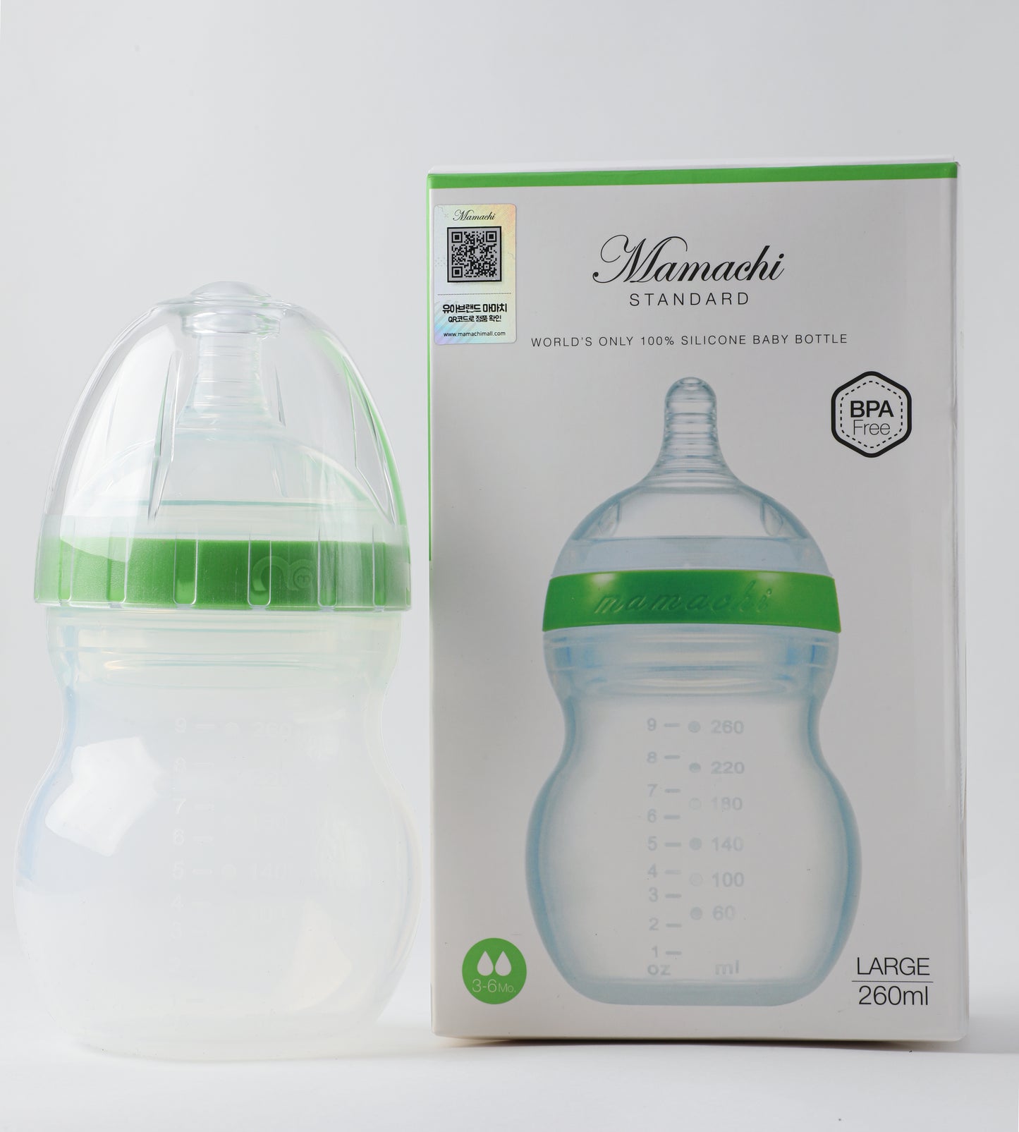 mamachi Standard Baby Bottle L (260ml)