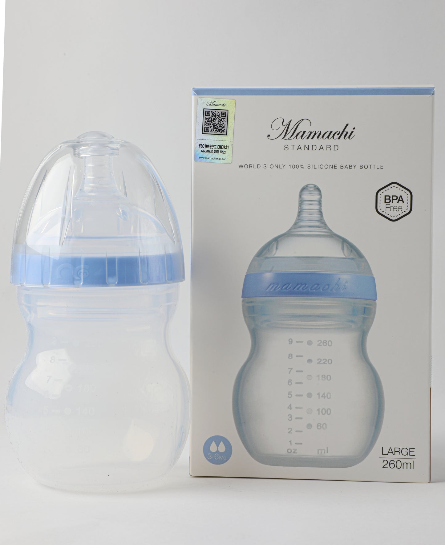 mamachi Standard Baby Bottle L (260ml)
