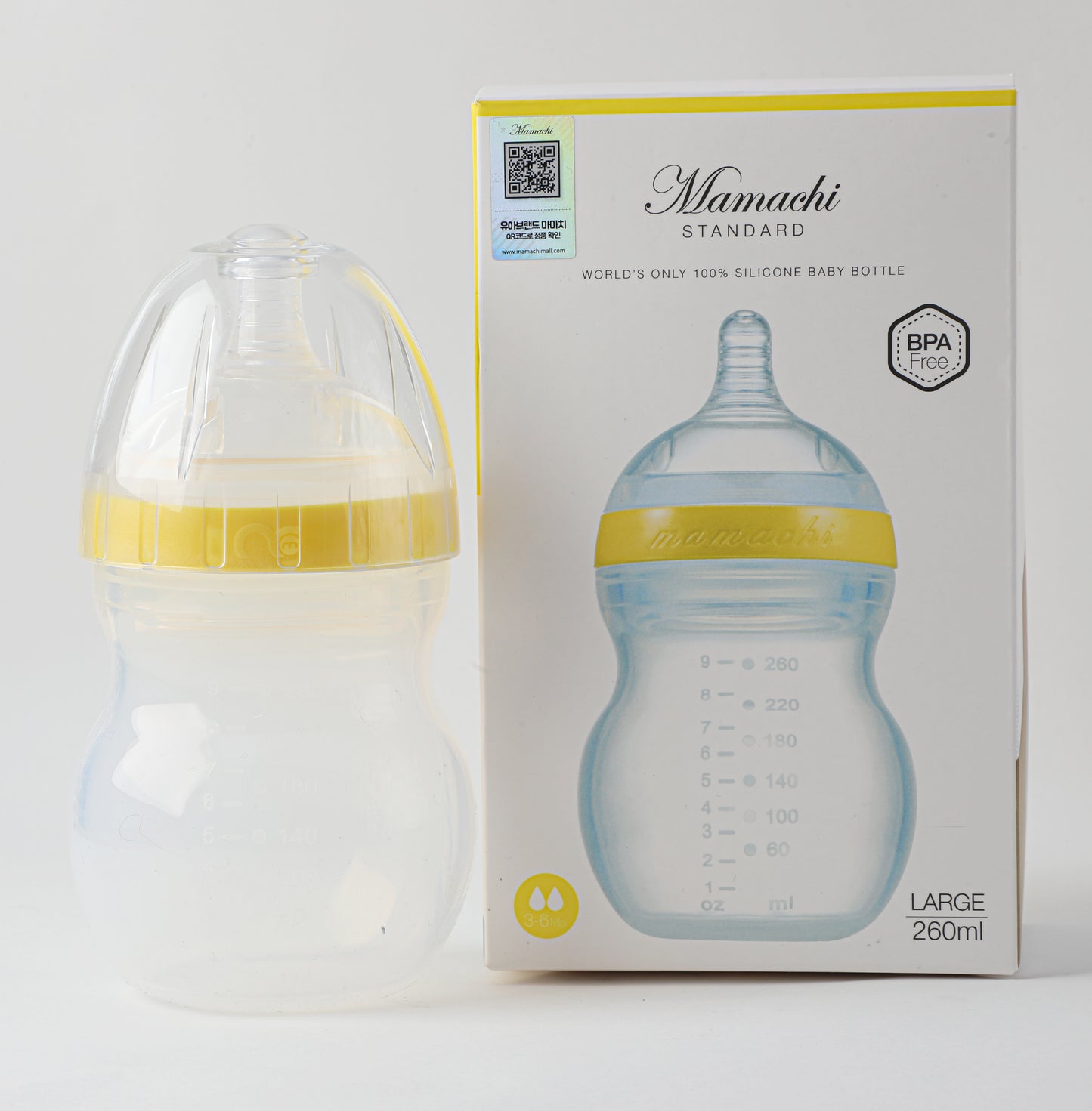 mamachi Standard Baby Bottle L (260ml)
