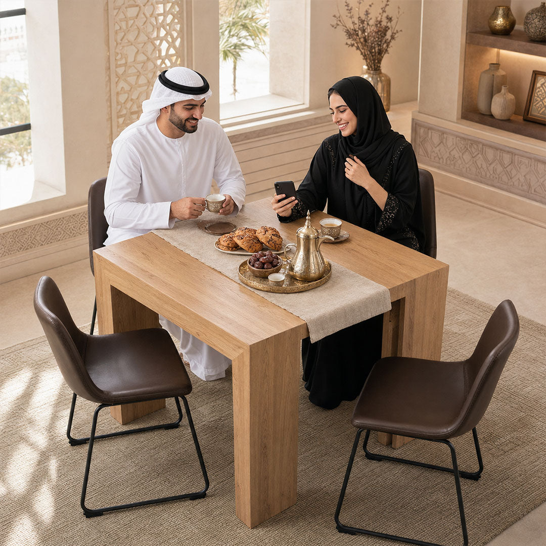 Transformer Table - Solid Wood Extendable Dining Table (Seats 2-12)