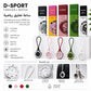 D-Sport Fashion Octagonal Bezel Analog Quartz Watch