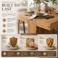 Transformer Table - Solid Wood Extendable Dining Table (Seats 2-12)