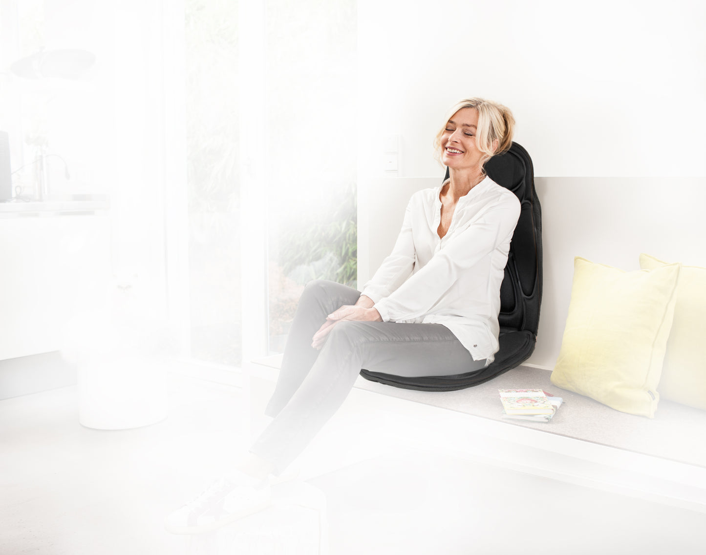 Medisana MCH Vibration Massage Seat Cover With Car Power Adapter