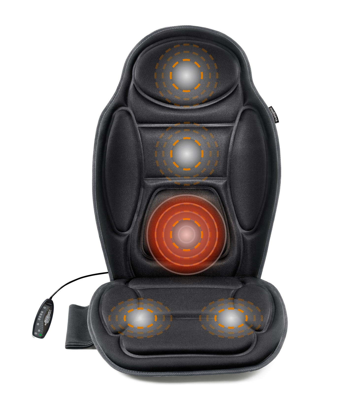 Medisana MCH Vibration Massage Seat Cover With Car Power Adapter